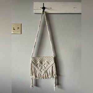 Macrame purse